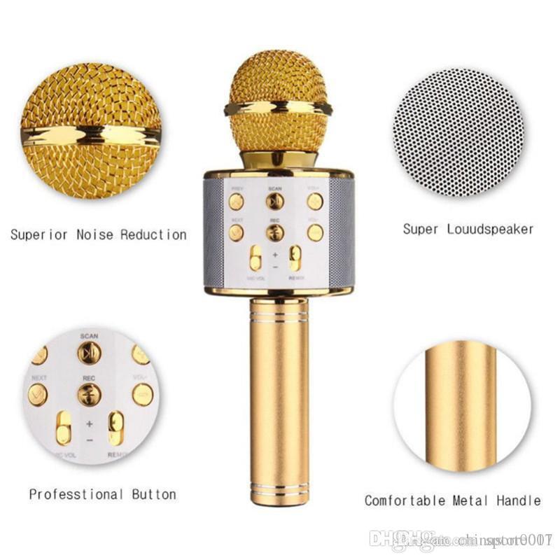 Micrófono bluetooth Karaoke