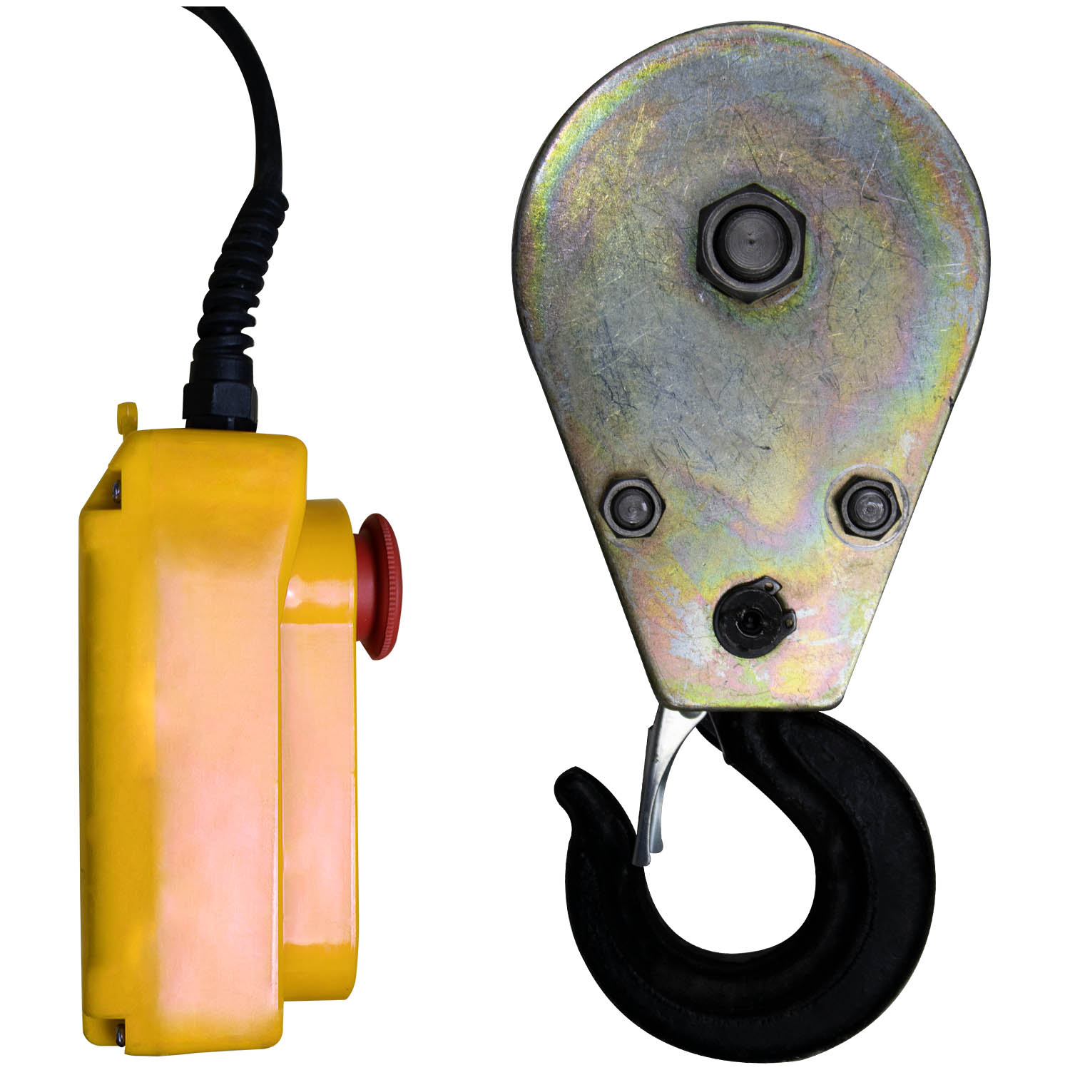 Polipasto Electrico Colgante de 500 A 1000 Kilos 220 V on Cable de 60 metros 500-1000-60M Kingsman