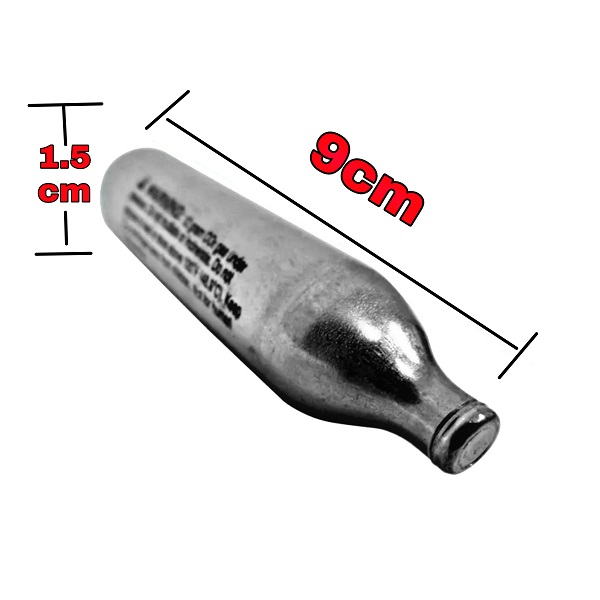 10 Cartuchos De Co2 12gr Mendoza Crosman Gamo