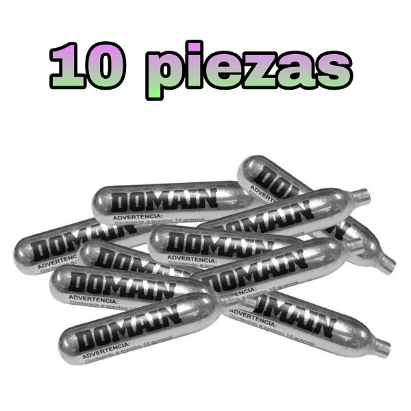 10 Cartuchos De Co2 12gr Mendoza Crosman Gamo