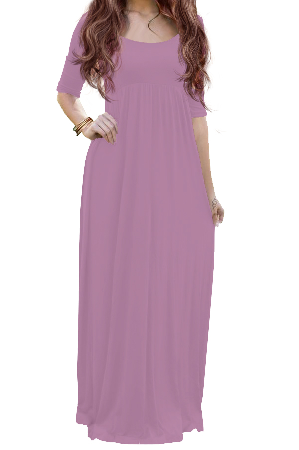 Vestido Largo Casual Maria Bela Modelo Dubai