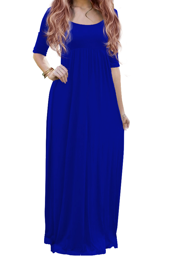 Vestido Largo Casual Maria Bela Modelo Dubai