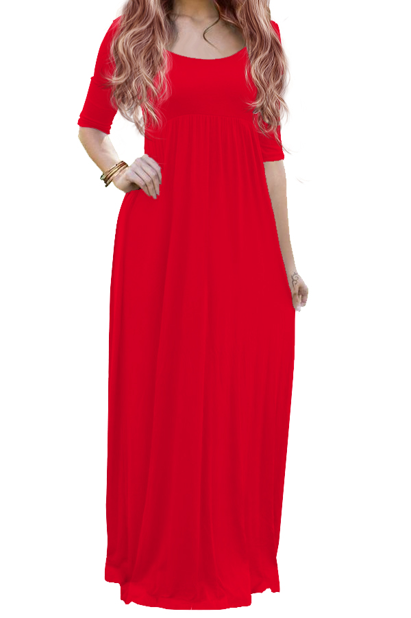 Vestido Largo Casual Maria Bela Modelo Dubai