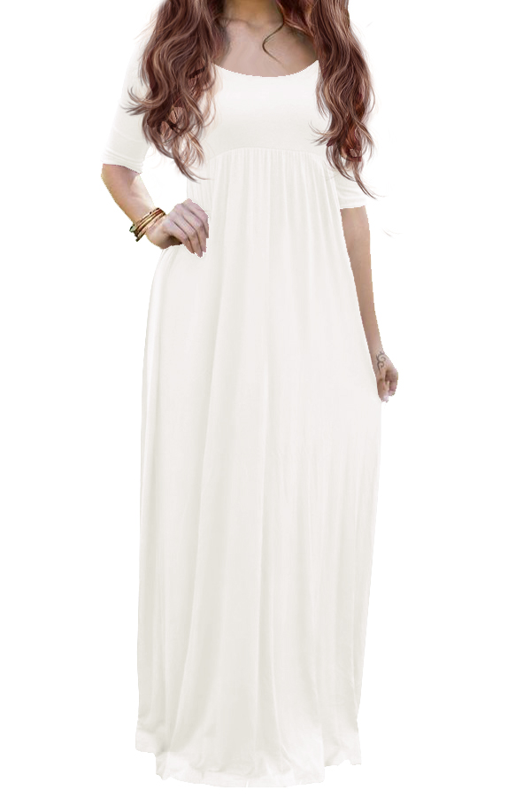 Vestido Largo Casual Maria Bela Modelo Dubai