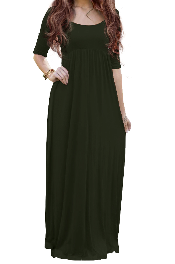 Vestido Largo Casual Maria Bela Modelo Dubai