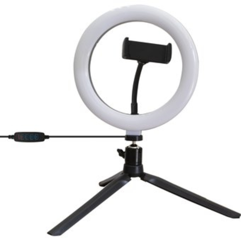 Aro de Luz Fussion LPI-001 P/Stiream o inches C/Tripie USB END1