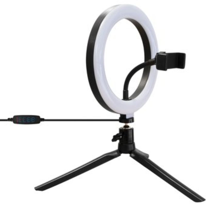 Aro de Luz Fussion LPI-001 P/Stiream o inches C/Tripie USB END1