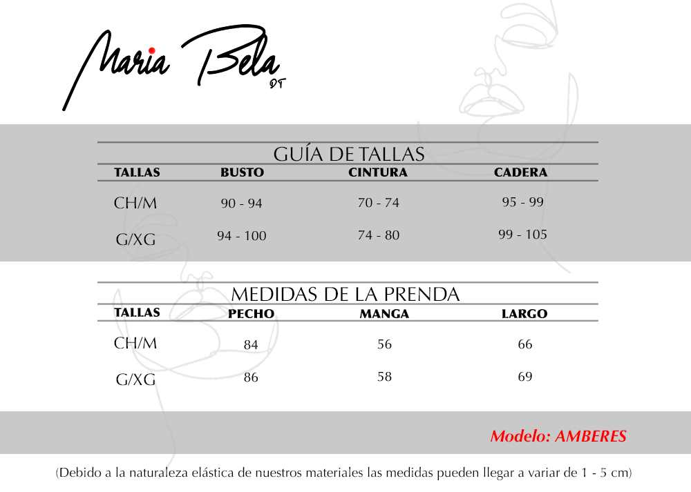 Blusa Casual Maria Bela Modelo Amberes