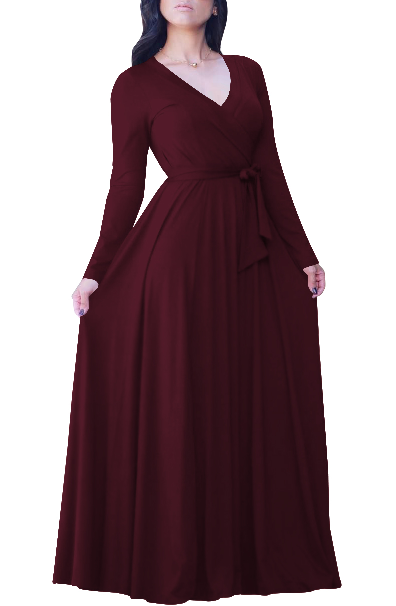 Vestido Largo Casual Maria Bela Modelo Lisboa