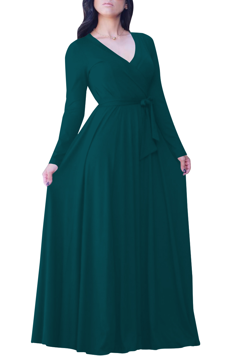 Vestido Largo Casual Maria Bela Modelo Lisboa