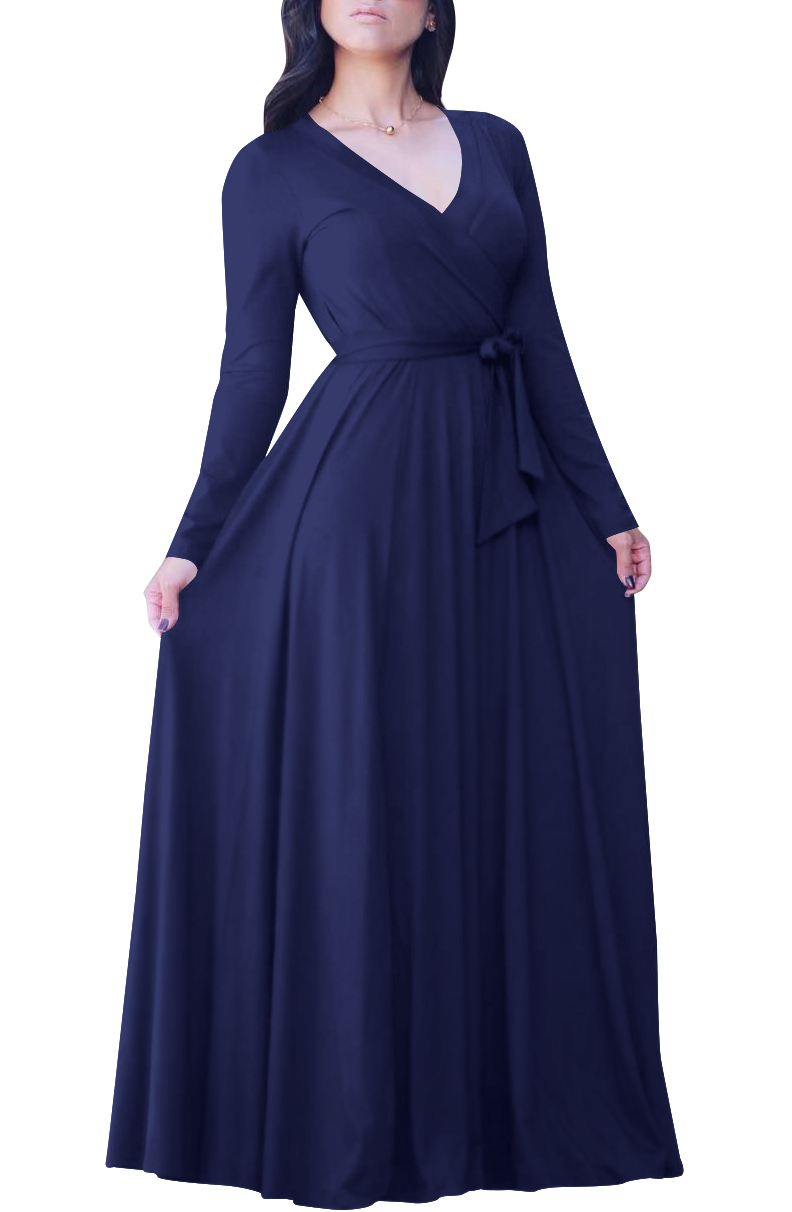 Vestido Largo Casual Maria Bela Modelo Lisboa