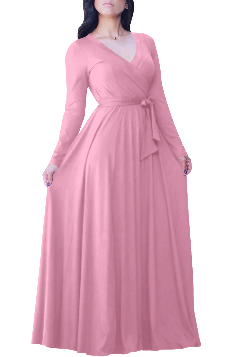 Vestido Largo Casual Maria Bela Modelo Lisboa