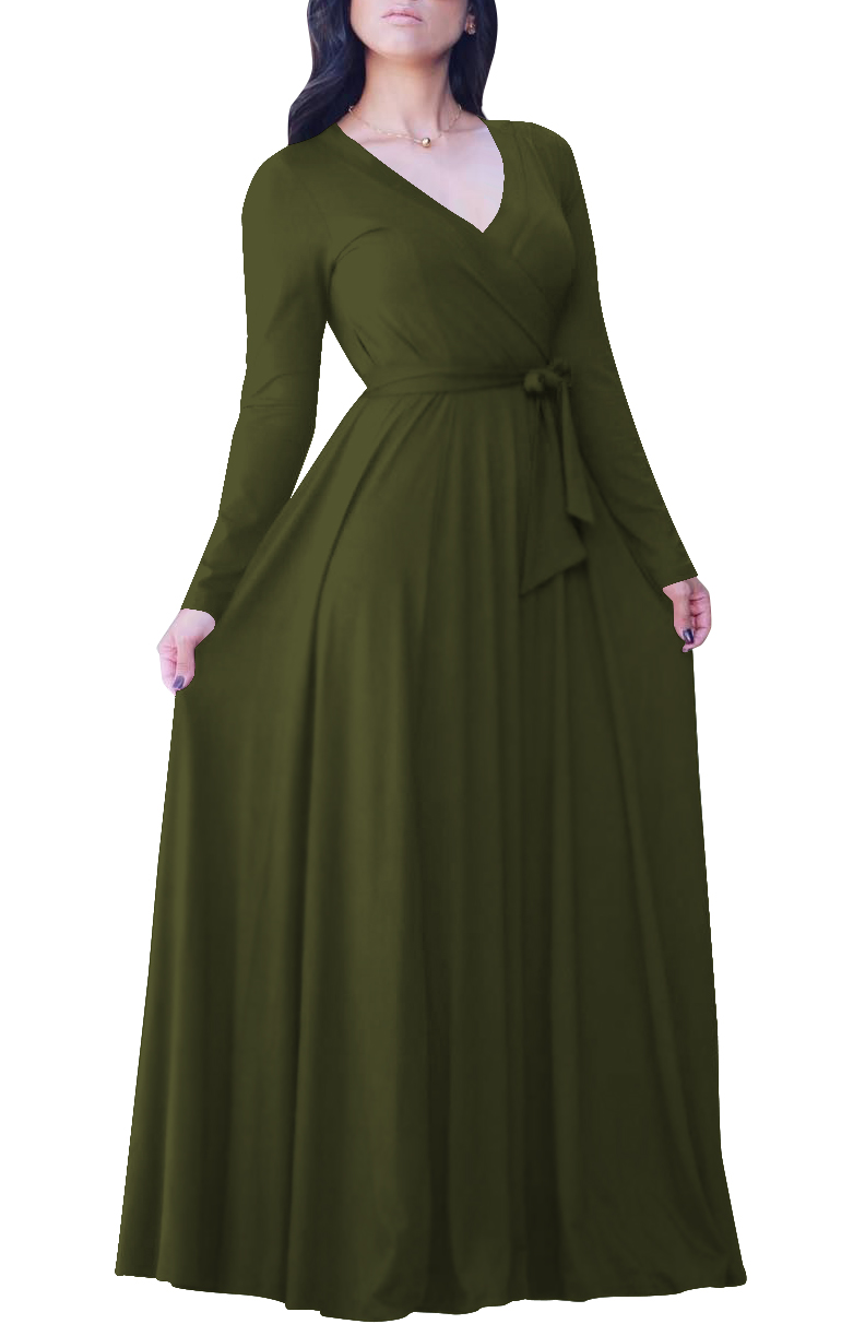 Vestido Largo Casual Maria Bela Modelo Lisboa