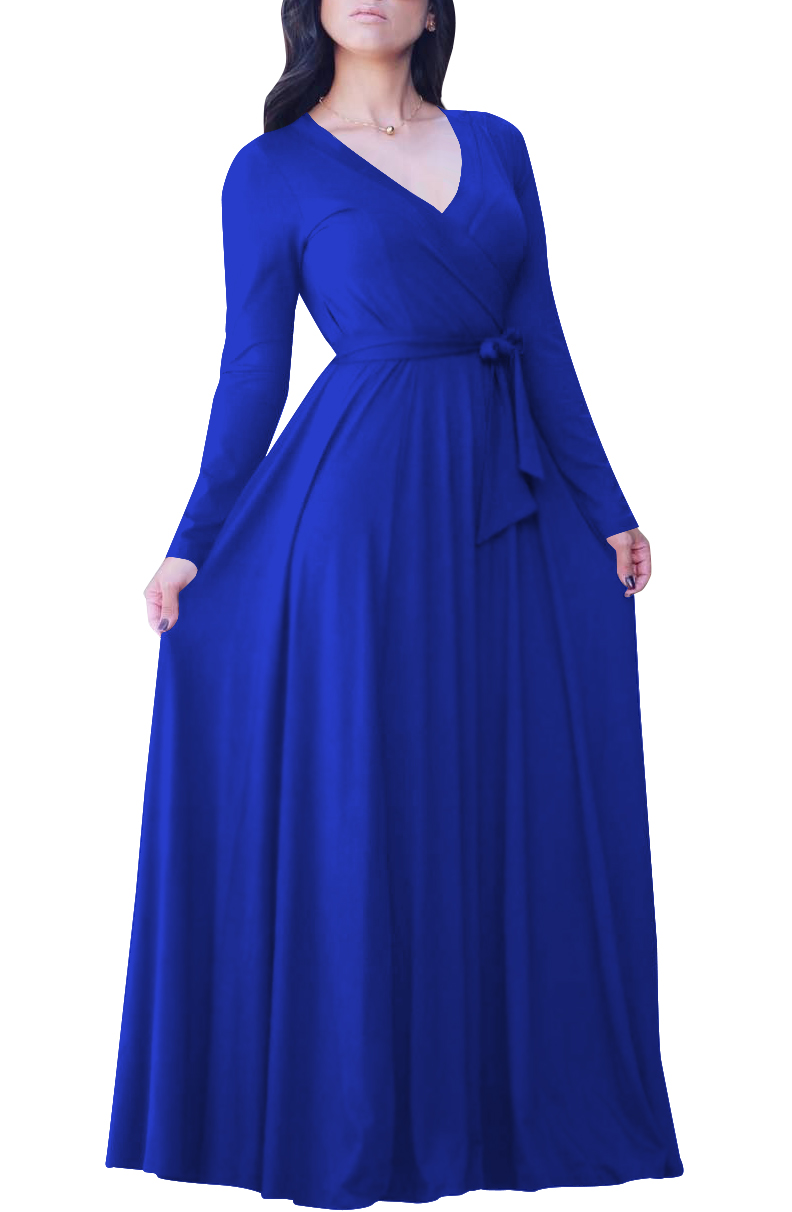 Vestido Largo Casual Maria Bela Modelo Lisboa