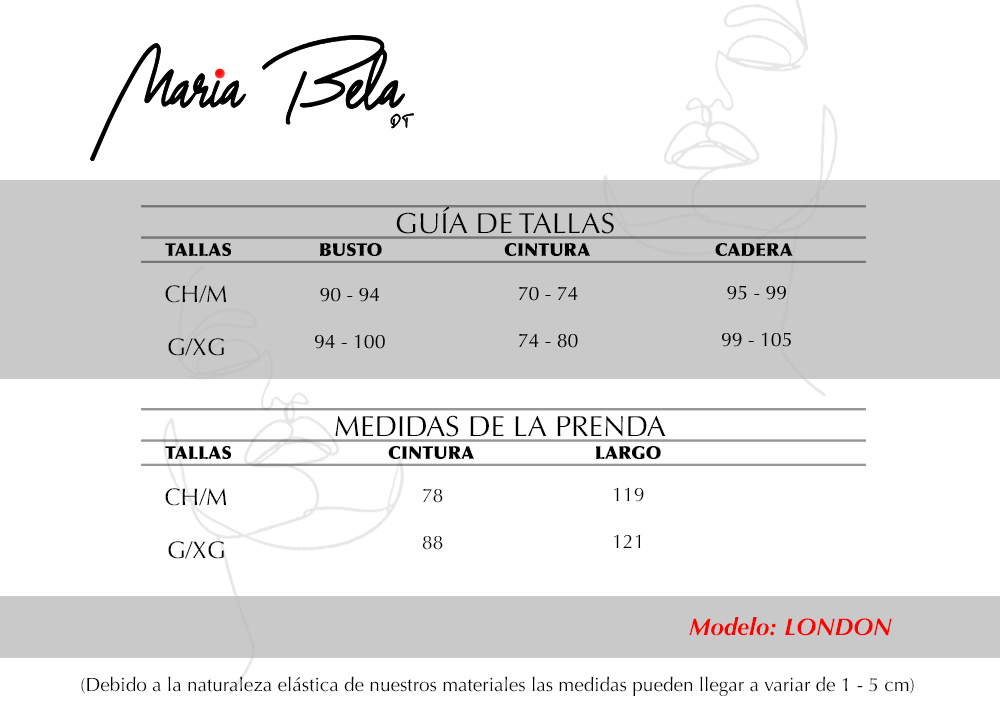 Vestido Casual Maria Bela Modelo London