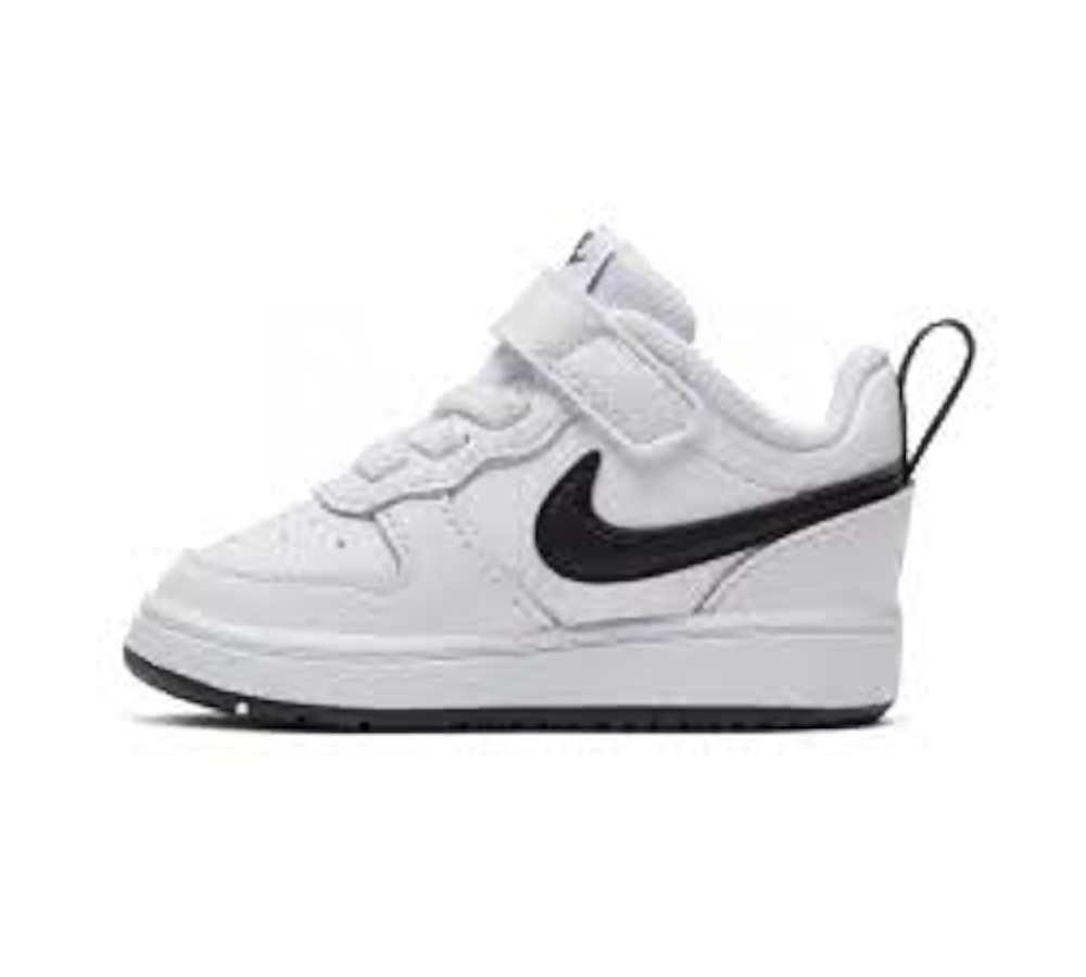 TENIS NIKE COURT BOROUGH LOW 2 BLANCO UNISEX BEBÉ SKU: BQ5453-104