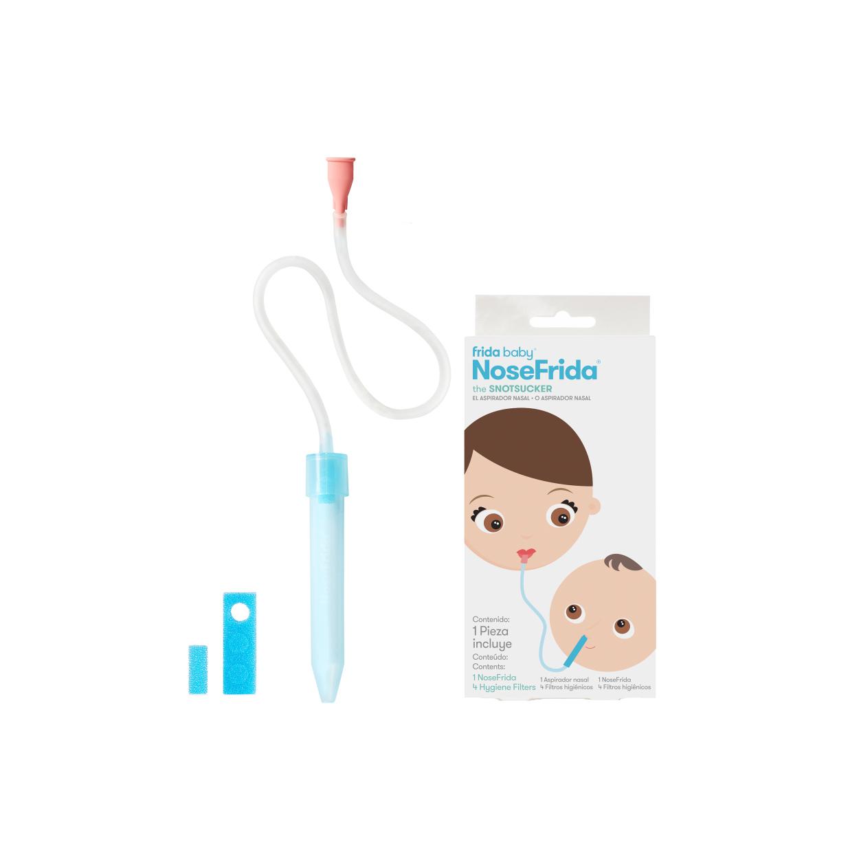 Aspirador Nasal NoseFrida Succionador de Mocos FridaBaby