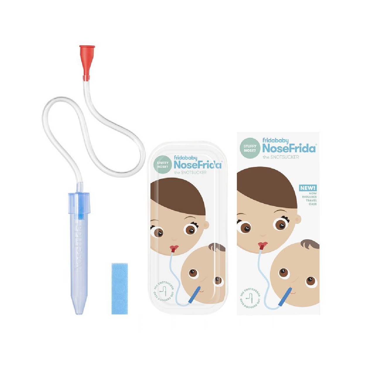 Aspirador Nasal NoseFrida con Estuche Marca FridaBaby