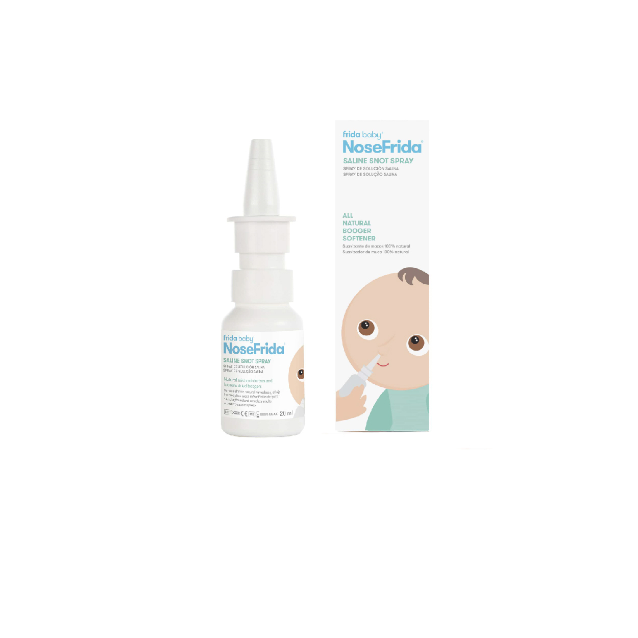 Spray De Solución Salina Para Aflojar Mocos Marca FridaBaby