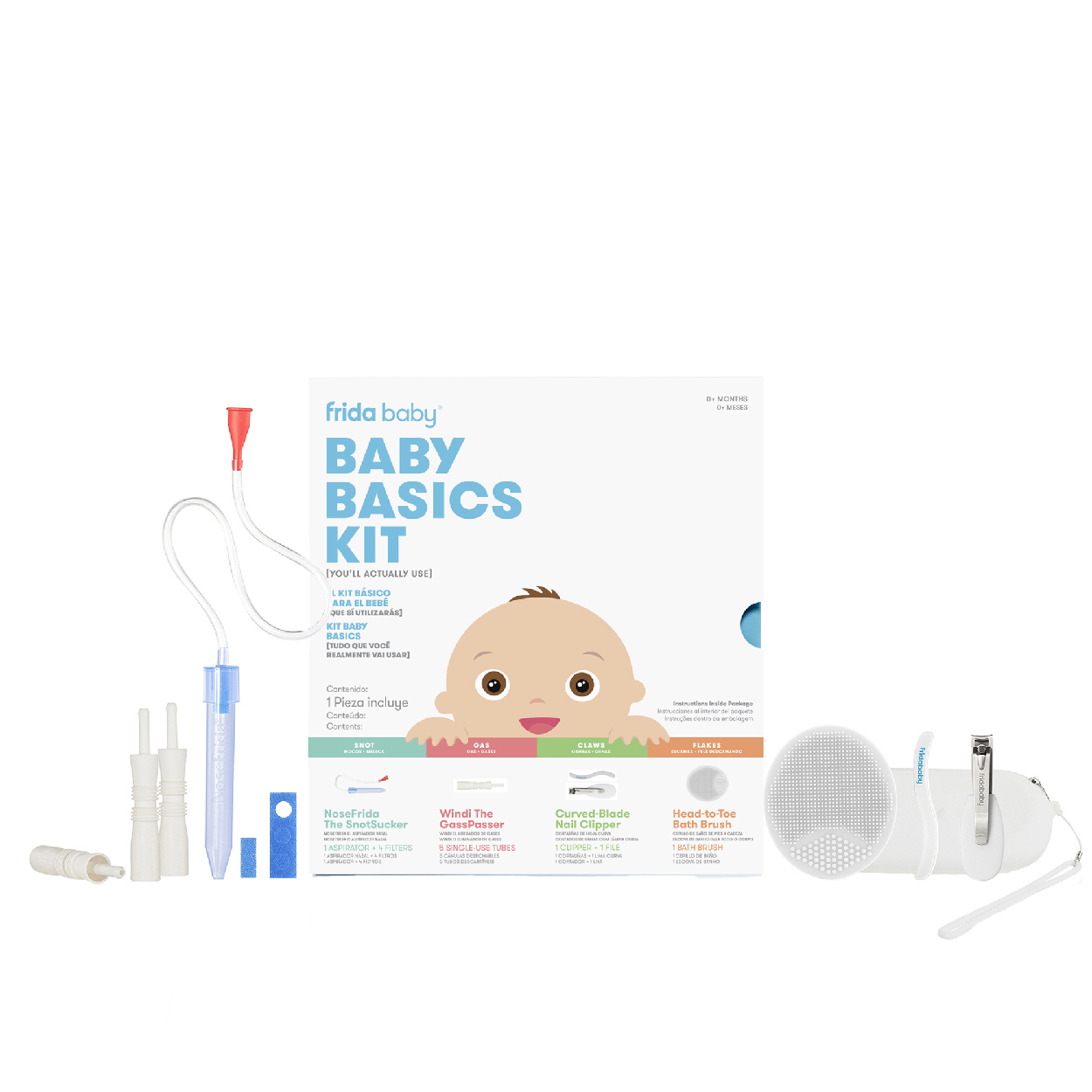Kit Básico para la Higiene del Bebé de FridaBaby