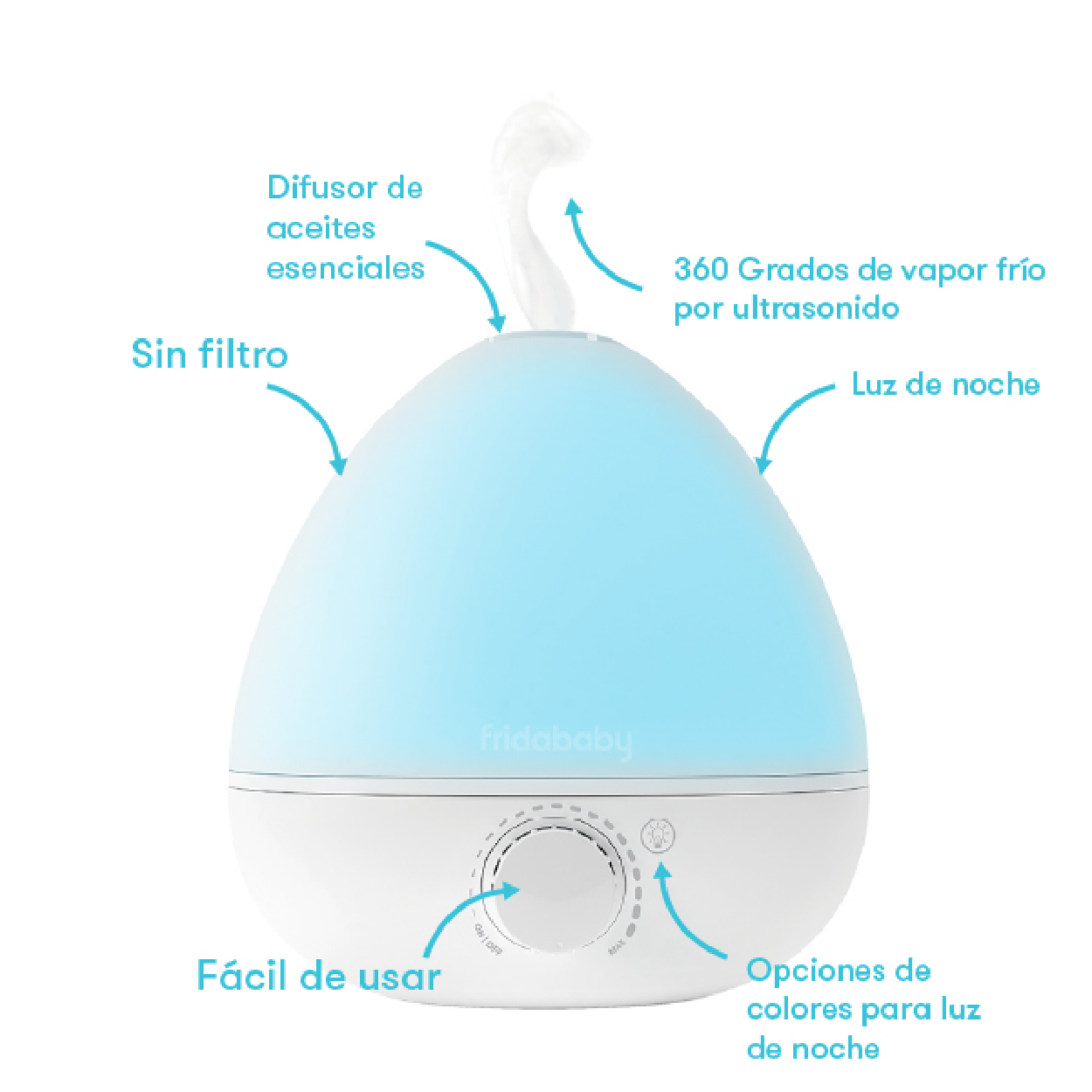Humidificador 3 en 1 para Bebé de FridaBaby