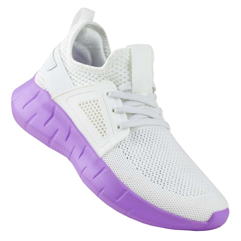 TENIS PARA DAMA URBANOS CHARLY KAIROS 1049883 BLANCO LILA