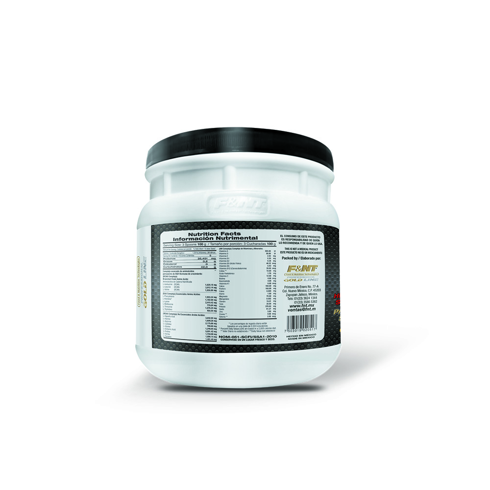 Egg Protein 500 Gr : Ovoalbúmina Clara De Huevo Sabor Vainilla francesa F&nt