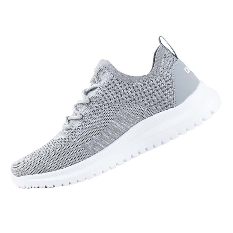 TENIS URBANO CHARLY HOMBRE MUJER RESOLVE 1049627 GRIS BLANCO