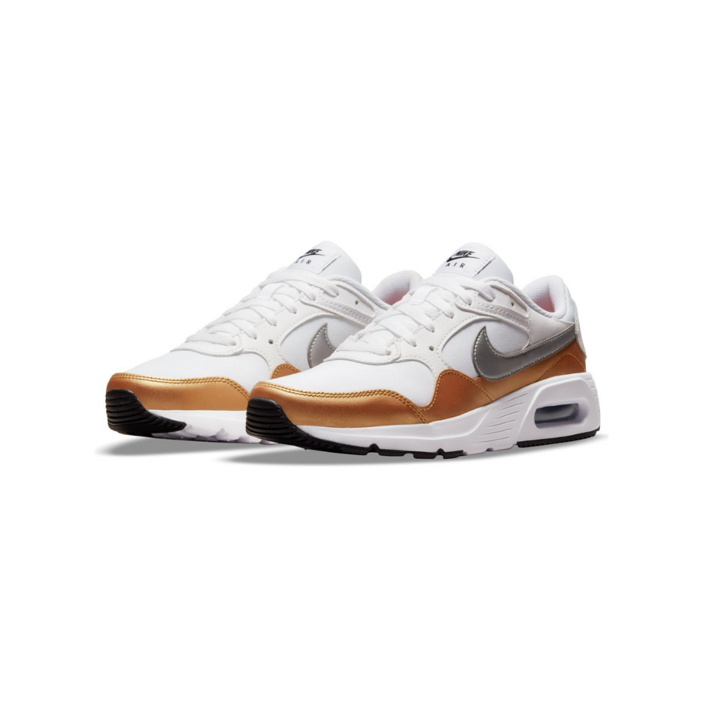 Tenis Nike Air Max Sc Cw 4554 107 Color Blanco Para Dama	