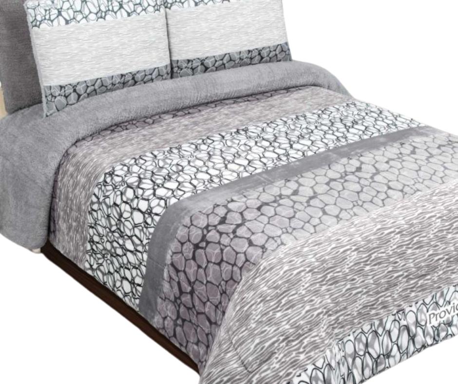 COBERTOR CON BORREGA JUMBO SUAVE ATENAS