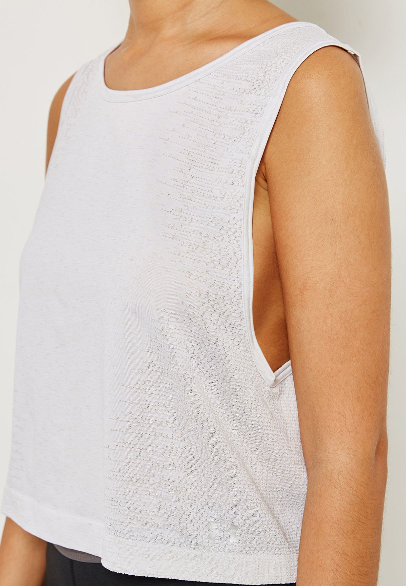 Playera Tank Sin Mangas Dama Under Armour 1323477-100