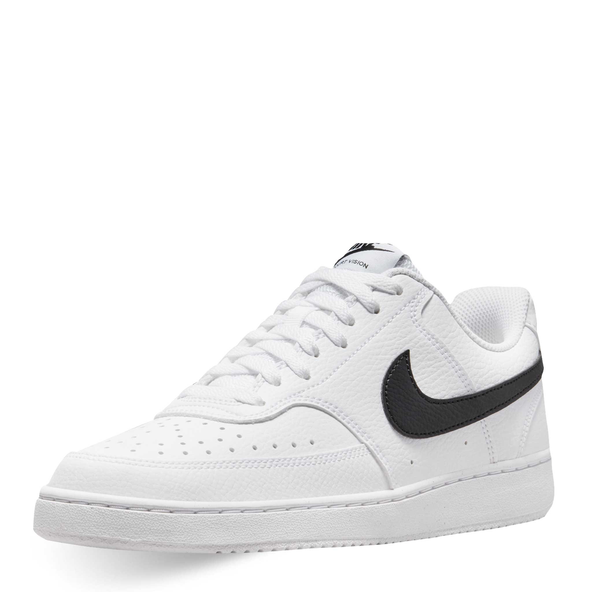 Tenis Nike Court Vision Low Next Texture Blanco Negro