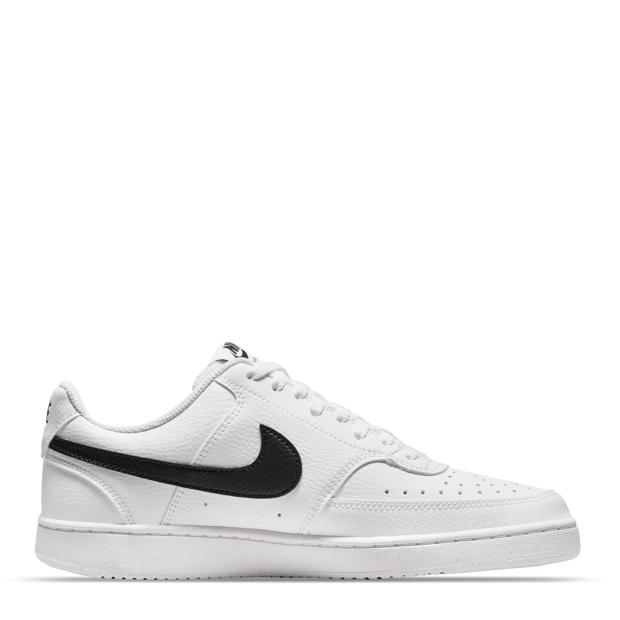Tenis Nike Court Vision Low Next Texture Blanco Negro