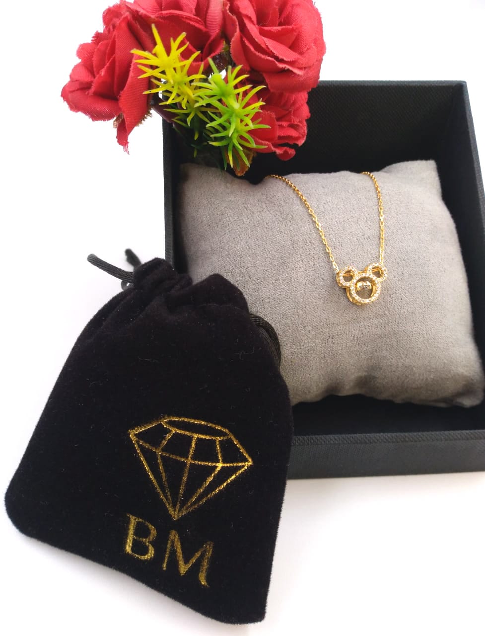 GARGANTILLA MICKEY MOUSE PLATA 925 BIJOUX MARQUISE