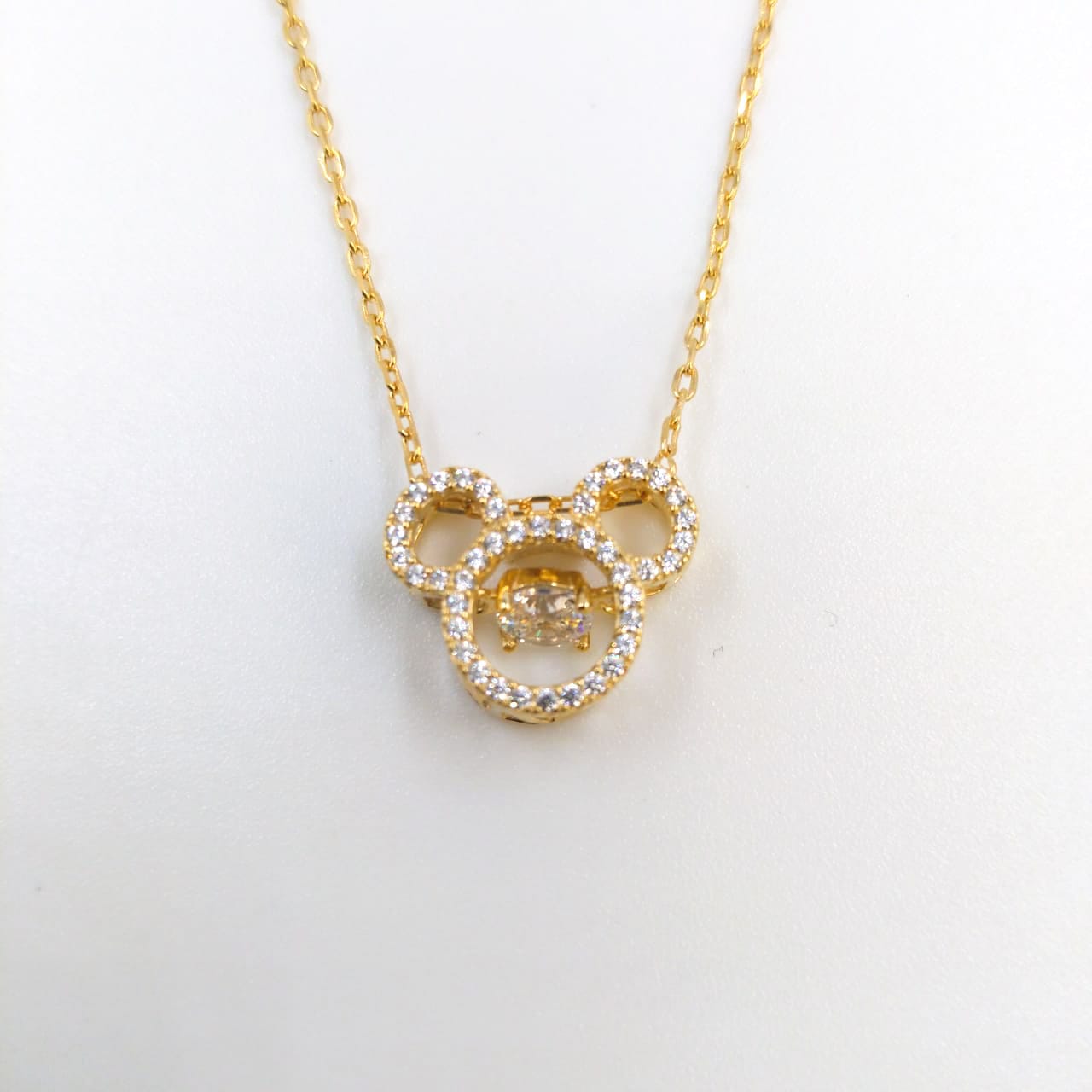 GARGANTILLA MICKEY MOUSE PLATA 925 BIJOUX MARQUISE