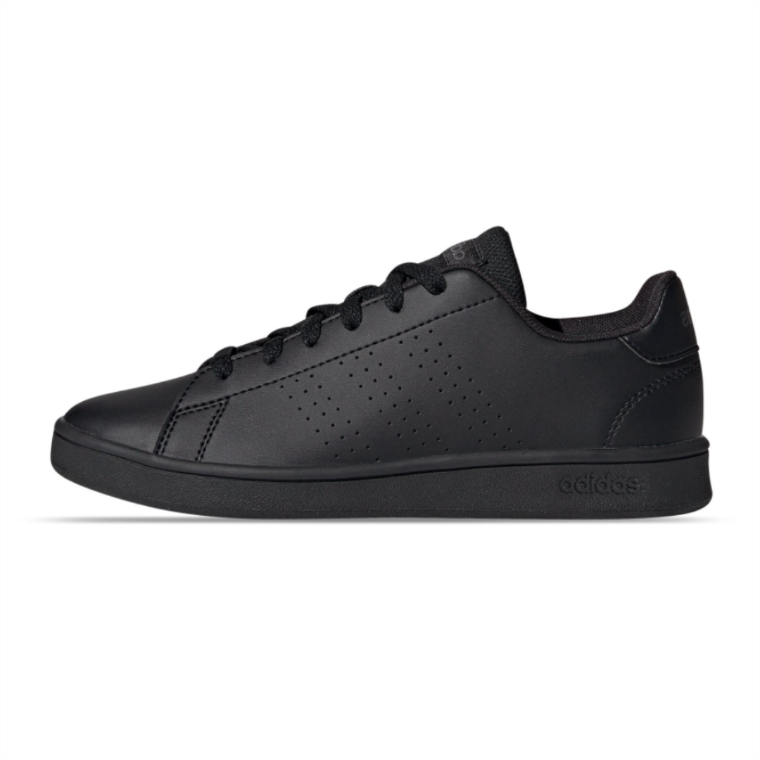 Tenis Casual Adidas Advantage Negro Para Niño