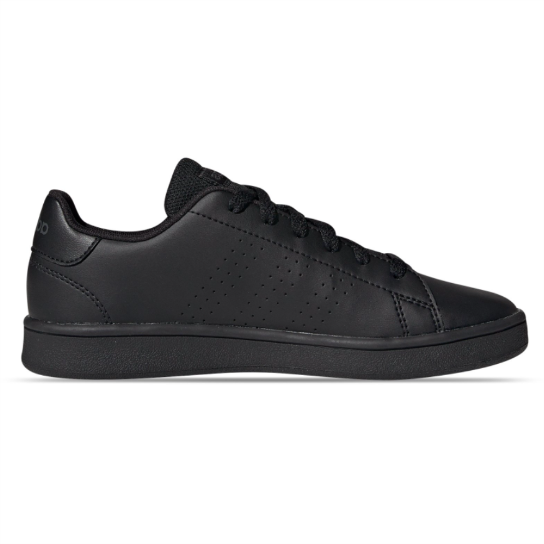 Tenis Casual Adidas Advantage Negro Para Niño