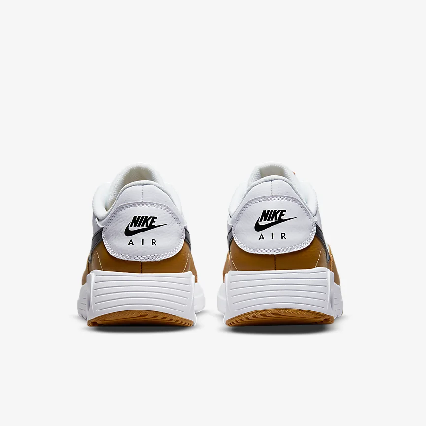 Tenis Nike Air Max SC Blanco Negro Dorado de Caballero