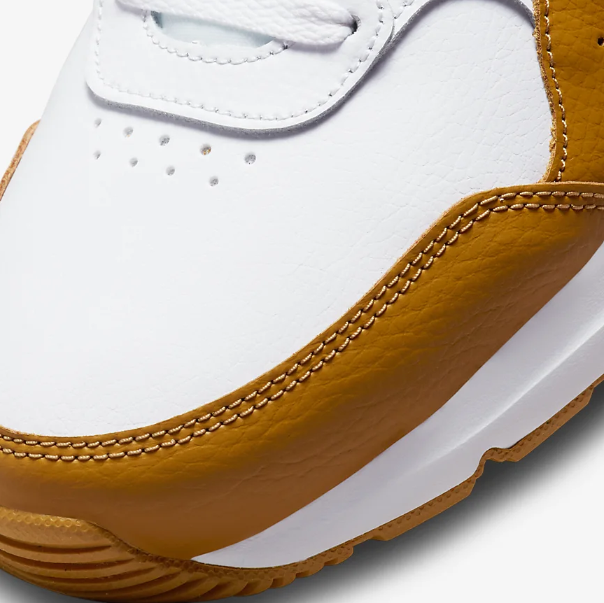 Tenis Nike Air Max SC Blanco Negro Dorado de Caballero