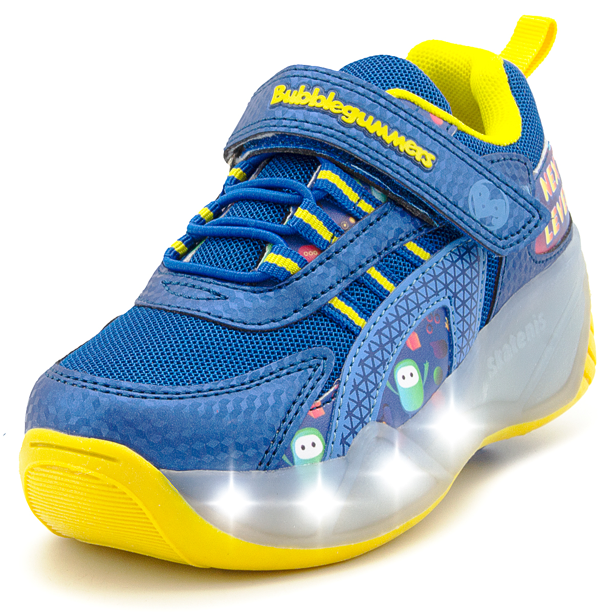 Tenis Patin Luces Niño Moda Bubble Gummers Oxford 17-23