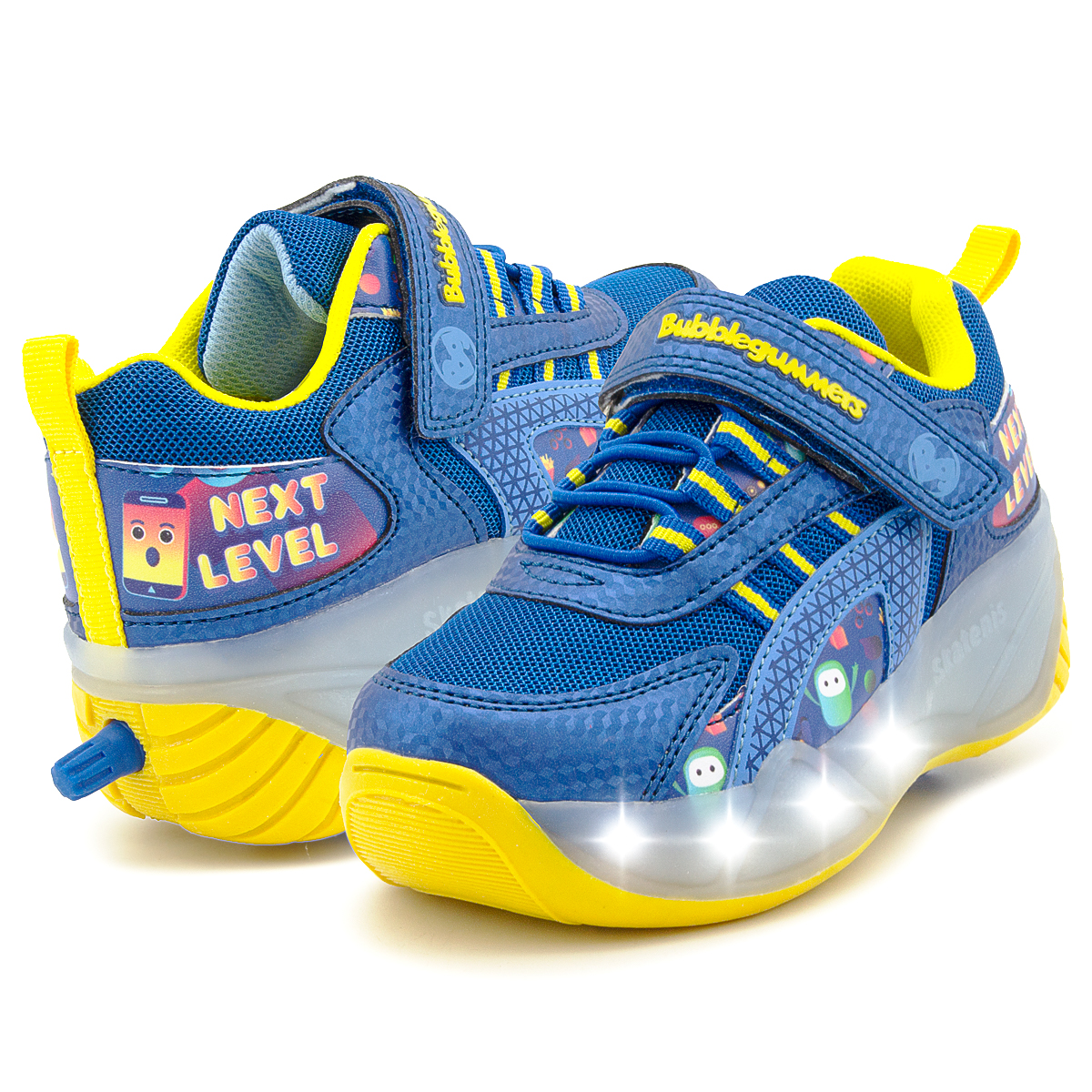 Tenis Patin Luces Niño Moda Bubble Gummers Oxford 17-23