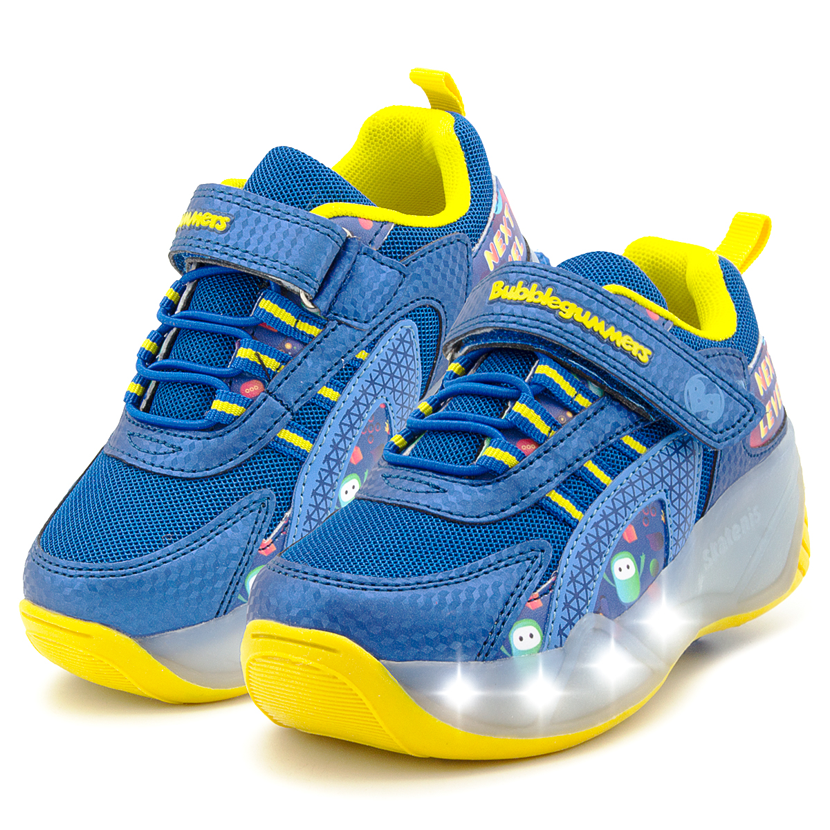 Tenis Patin Luces Niño Moda Bubble Gummers Oxford 17-23