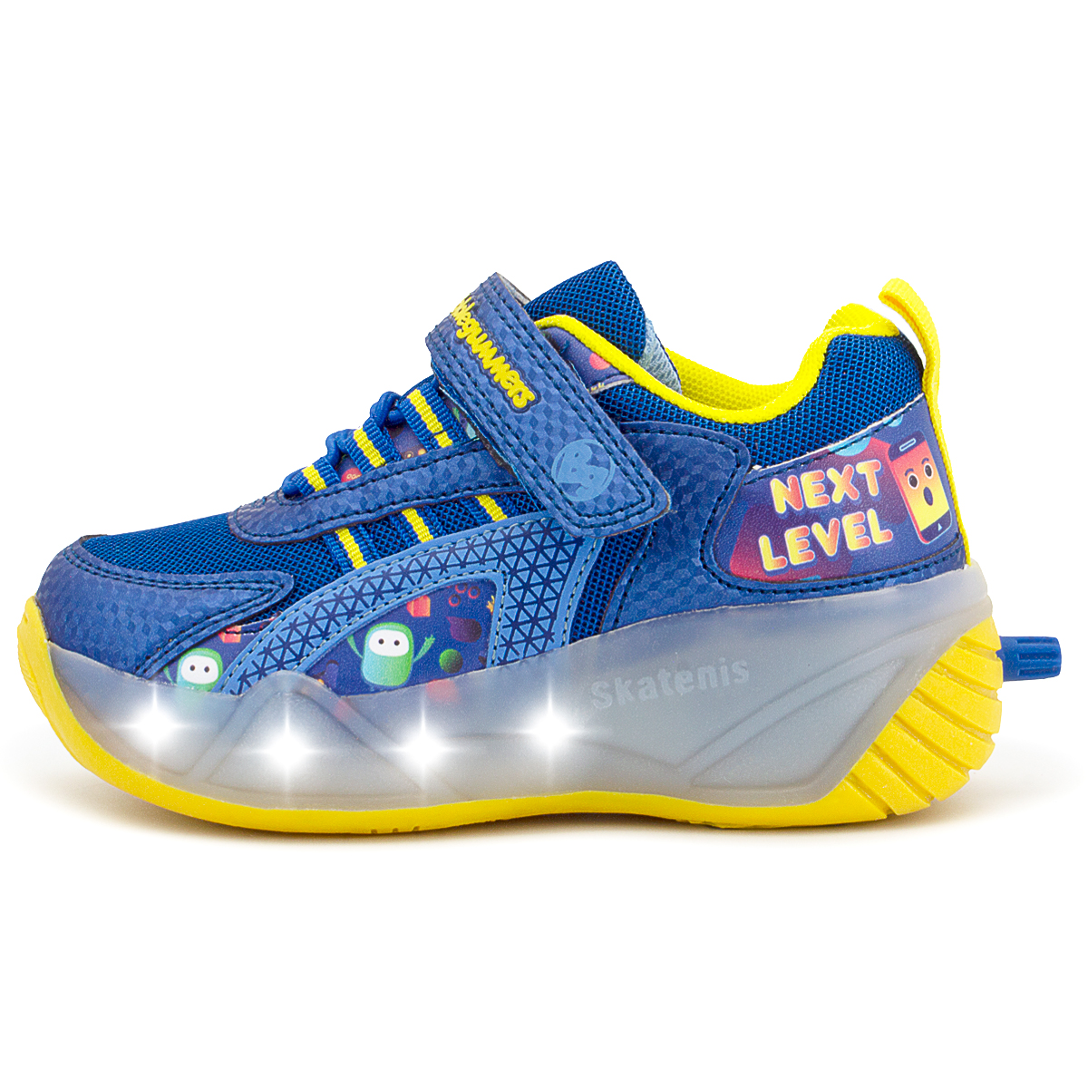 Tenis Patin Luces Niño Moda Bubble Gummers Oxford 17-23