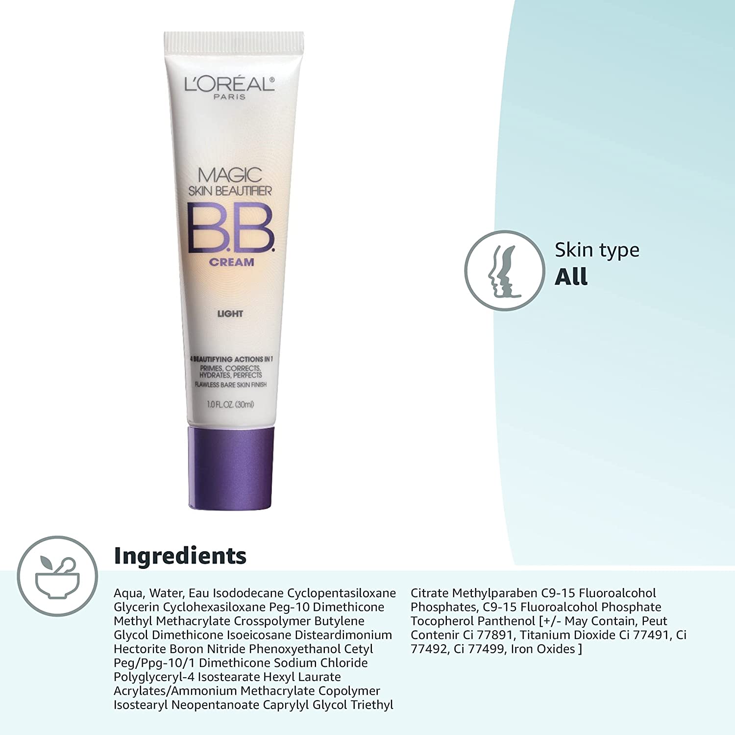 L'oreal Paris Magic Bb Cream Light  De E U A