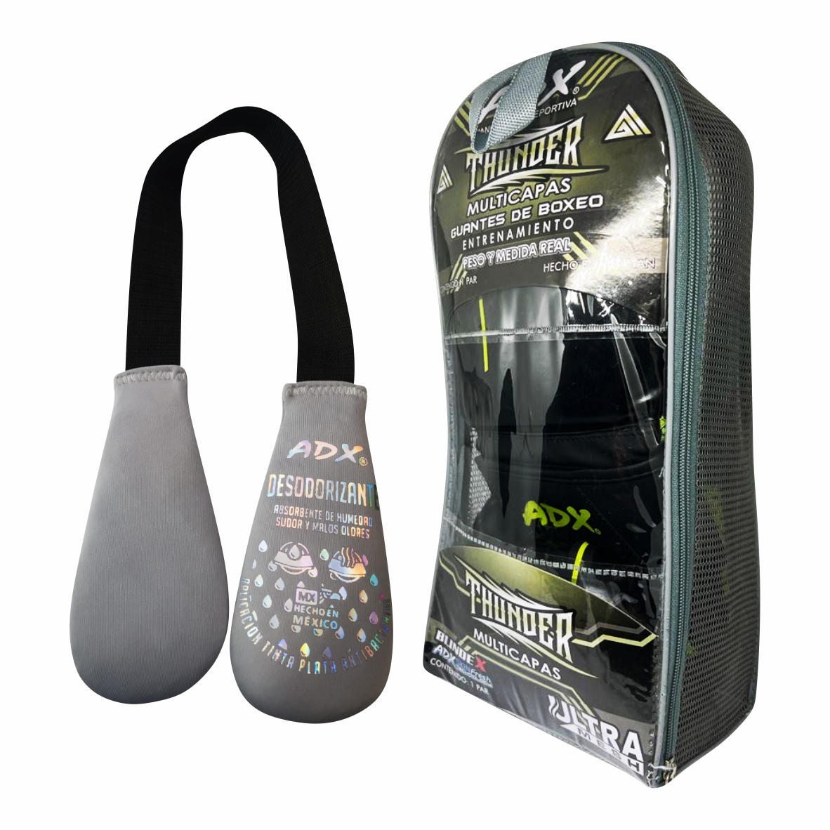 Par Guante Box Adx Mod Thunder Pu Ultra Mesh C/desodorizante
