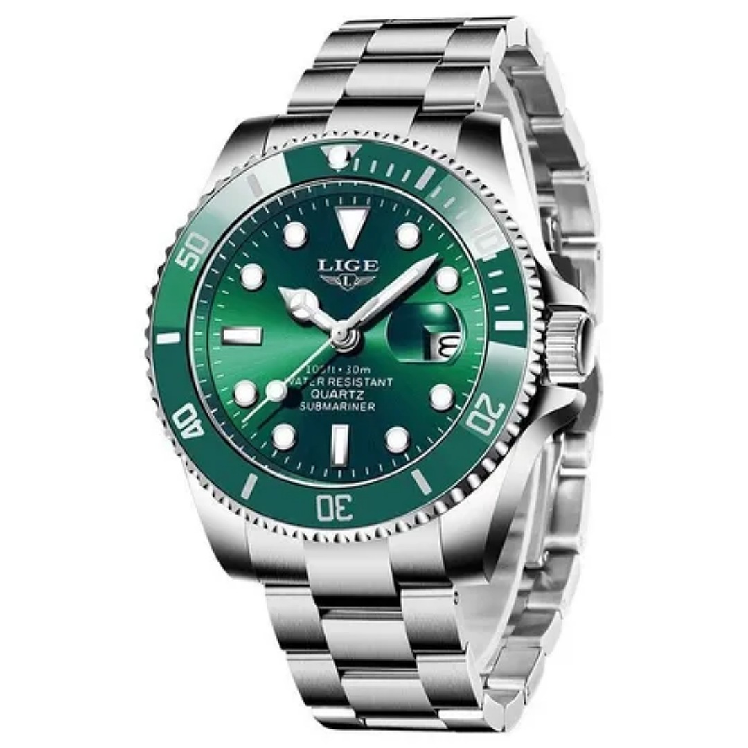 Lige - Reloj Impermeable Para Hombre, Diseño De Fantasma