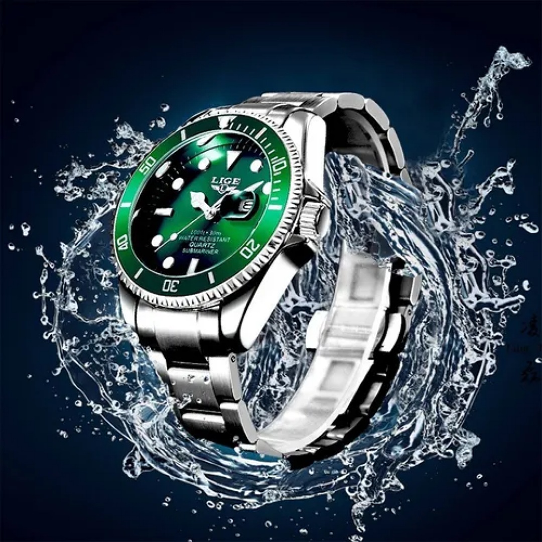 Lige - Reloj Impermeable Para Hombre, Diseño De Fantasma