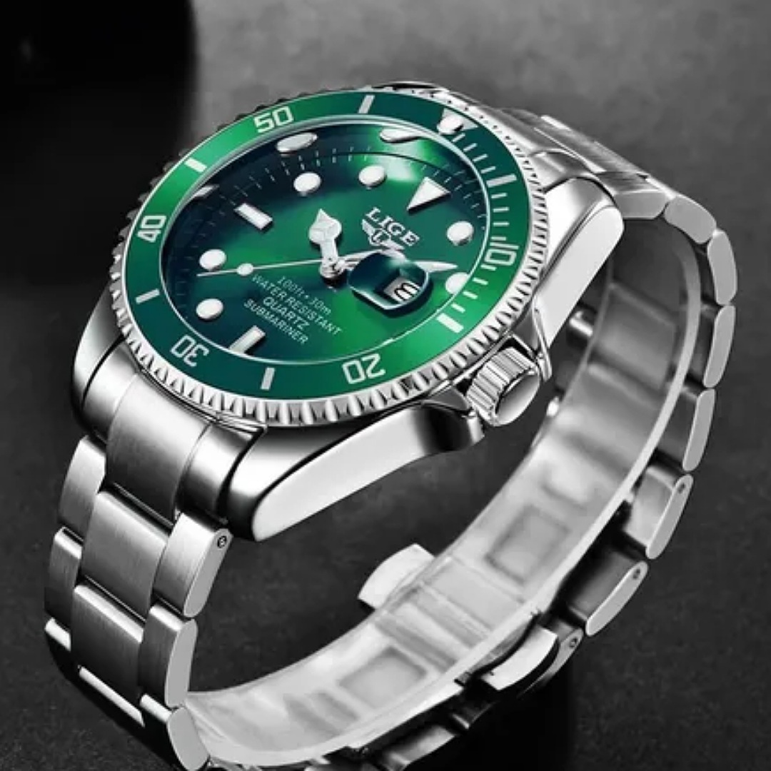 Lige - Reloj Impermeable Para Hombre, Diseño De Fantasma