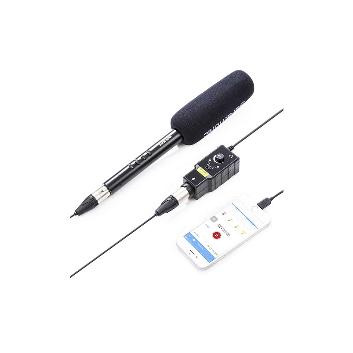 Interfaz de audio para Smartphones Saramonic SmartRig II