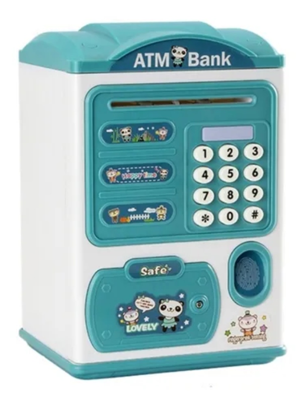 Mini Cajero Automatico Alcancia De Juguete Atm